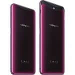The Oppo smartphones